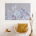 Lienzo acuarela azul plantas - Haase