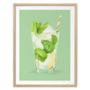 Plakat Summer Mojito Vibes | Til køkken og spisestue - Jolly and Dash