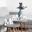 3D Mr & Mrs