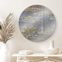 Tableau sur verre Monet - Nénuphars 1905 - Rond