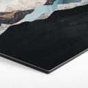 Hexagon Dibond Roligt bjerglandskab i skumringen - SpaceFrog Designs