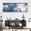 Glasbillede - Bjergpanorama - Toppen af Mont Blanc - Nienartowicz - Panorama