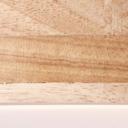 Wand- und Deckenleuchte Niklas, braun, 7 x 34 cm, Holz Innenleuchte