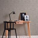 Glasperle tapet i barokstil A.S. Creation non-woven tapet i bronze og brun