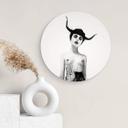 Tableau sur alu-Dibond rond Ireland - The Sweetest Kill
