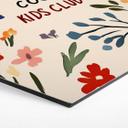 Sekskantet Billede Cool Kids Club Farverige blomster - Treechild - Alu-Dibond