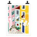 Póster casas de verano ilustración - Tomljanovic