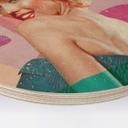 Cuadro de madera Demir - Marilyn is back - Redondo