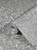 Non-woven tapet med skinnende bladmotiv pearl Floral af Harald Glööckler