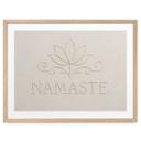 Póster Namasté con loto - Treechild