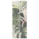 Separador de ambientes, biombo, pantalla de privacidad colgante Hojas tropicales - Boho - Haase