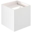 Außenwandleuchte Johannes, weiß, 10 x 10,3 cm, Metall Außenleuchte