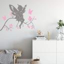 Sticker mural - Fée bicolore