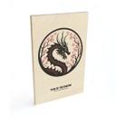 Cuadro de madera signo del zodiaco chino - Año del Dragón - Paperago