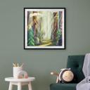 Póster Bosque encantado a la luz - DigitalArtsi