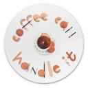 Tableau sur alu-Dibond rond Belenko - Coffee can handle it