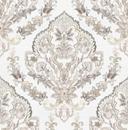 Fototapet ornament medaljonmønster i beige grå i elegant stil 2,7 x 2,65 m