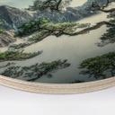 Træbillede Fyrreskov i Huang Shan-bjergene - NingYun Ye - Round