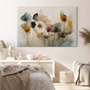 Lærredsprint - Treechild - Bouquet of Dried Flowers