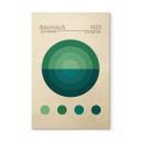 Cuadro de madera Bauhaus Mavi Daire - Tunaboylu