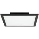 Aufbaupaneel Constantin, schwarz, 29,5 x 29,5 cm, Metall Led panel