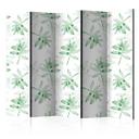 Screen room divider - Akvarelgrene, 3-delt
