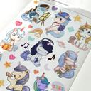 Sticker Manga Enhjørninger