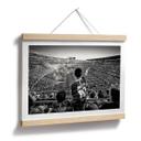Póster Geiger - Aficionados argentinos en el estadio de fútbol