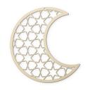 Décoration en bois placage peuplier Ramadan - Lune