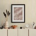 Papel pintado panel madera beige blanco no tejido moderno aspecto madera