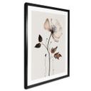 Plakat Dried Flowers in Cream - Treechild