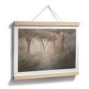 Poster Bosmagie in de ochtendnevel Beige - Ms Tiff