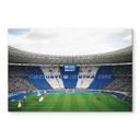 Glasbillede - Hertha BSC - Blå og hvid koreografi på det olympiske stadion
