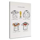 Lienzo Sparshott - camisetas de fútbol Alemania