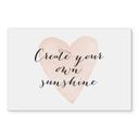 Stænkplade - Confetti & Cream - Create your own sunshine
