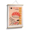 Póster Cocina Japonesa Vintage - Sushi Salmón - Gomes