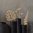 Décoration en bois MDF Fleurs tropicales (3 parties) Hauteur 30 cm