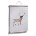 Plakat - Orara Studio - Hjort i pastel