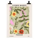 Póster NKTN - Mercado de flores de Praga