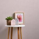 stribetapet creme pink - non-woven tapet kunst A.S. Création - mat og let tekstureret