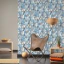 A.S. Création Scandinavian 2 Papier peint géométrique - Bleu, Gris