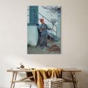 Leinwandbild Laubfall (1970) - Kurt Ard - 70x100 cm