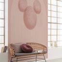 Non-woven tapet - Mickey bue - 250 x 280 cm