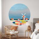 Wall Sticker Rejse til Holland - Rivers