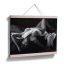 Poster Wunderskatz - Demi-nu en noir et blanc