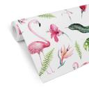 Kvilis tapet med mønster - Tropicana-Flamingo 02