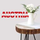 Sticker mural - Inscription Austria