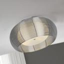 Deckenleuchte Maxime, metallic, 26 x 50 cm, Glas Deckenlampe, dimmbar