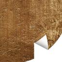 Fototapet - Rundt Kubistika - Livets træ - guld - vliesetapet/selvklæbende non-woven tapet