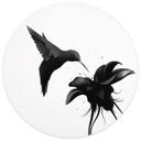 Fototapet - Rundt Ireland - Chorum - Kolibri - vliesetapet/selvklæbende non-woven tapet